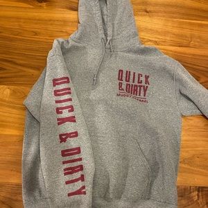 Quick & Dirty women’s Muddy appeal medium Hoodie